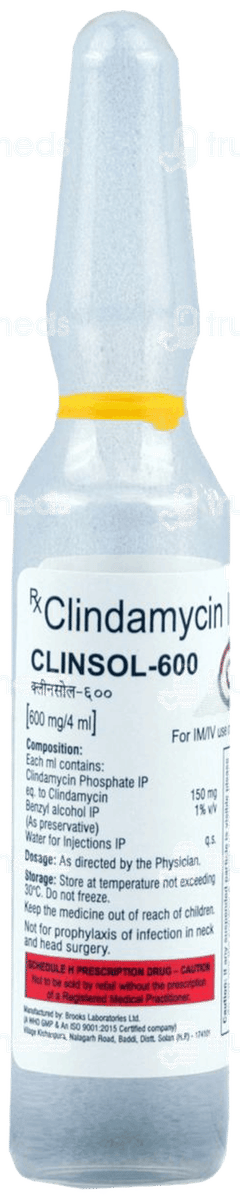 Clinsol 600 Injection 4ml